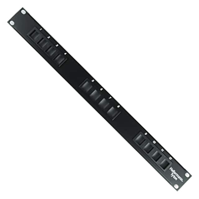 P108-12-MOD 12PORT BLNK MOD PATCH PANEL