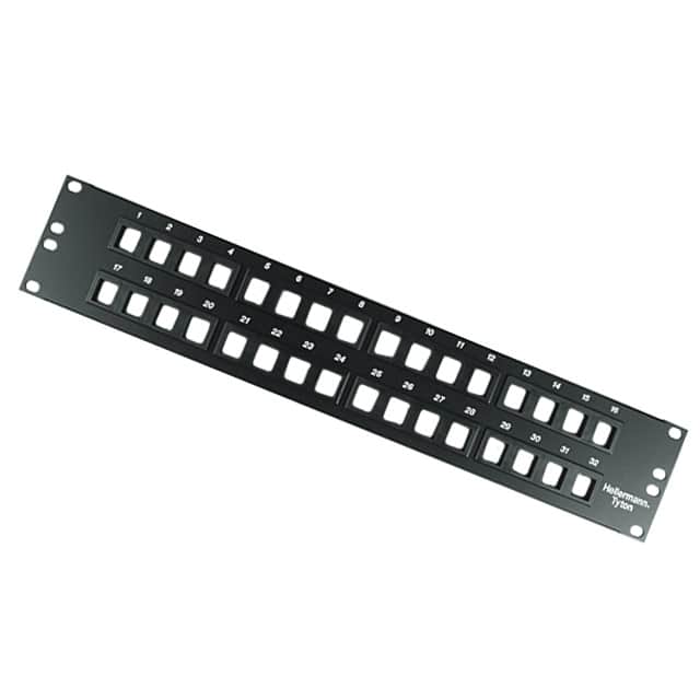 P108-32-MOD 32PORT BLNK MOD PATCH PANEL
