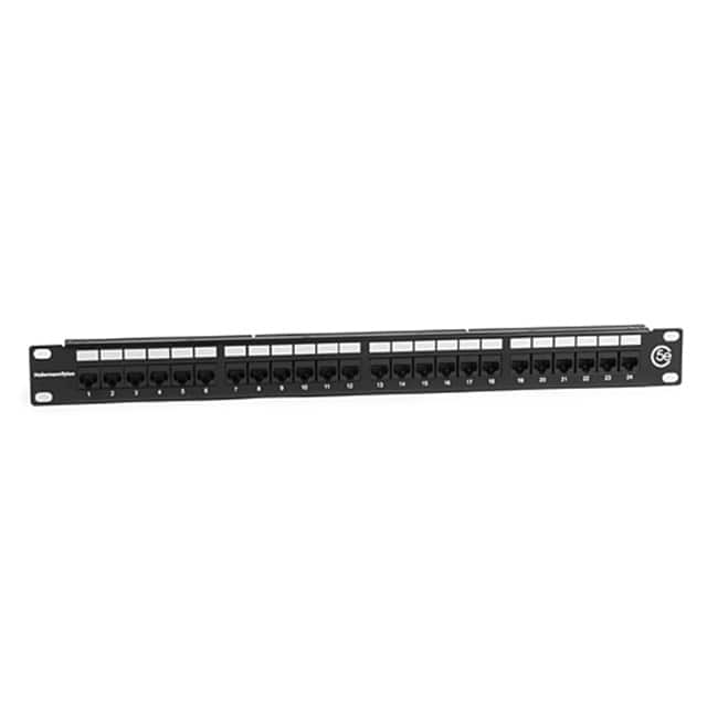 PP110C5E24 CAT 5E UNIV 24 PORT PATCH PANEL