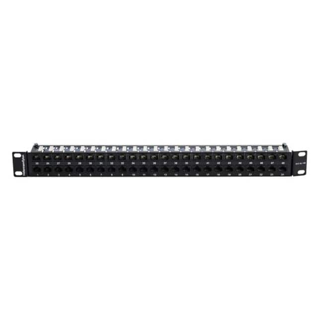PP110C5E481U CAT 5E 1U 48 PORT PATCH PANEL