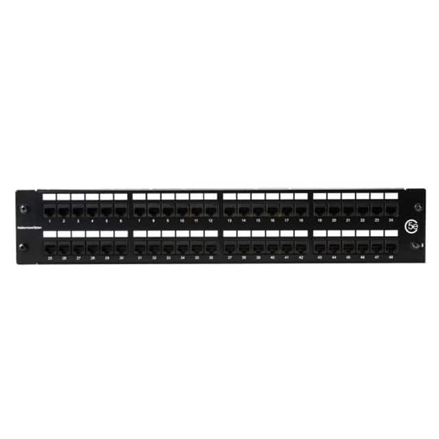 PP110C5E48RS CAT 5E RCK-SNP 48 PORT PATCH PAN