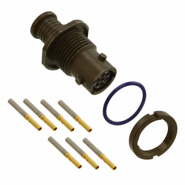 MKJ3A7W6-7SN CONN RCPT FMALE 7POS GOLD CRIMP