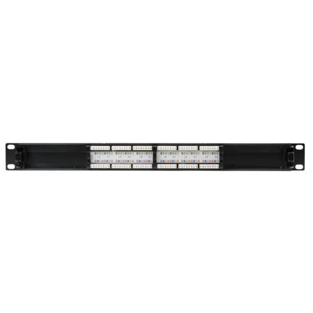 PP110C612 CAT 6 UNIV 12 PORT PATCH PANEL