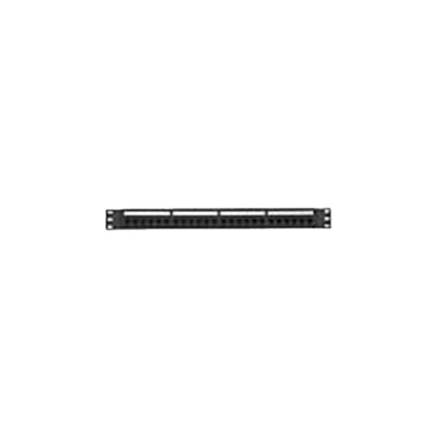 NK6PP24P PATCH PANEL CAT6 24PORT BLK