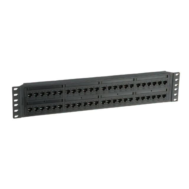 NK6PP48P PATCH PANEL CAT6 48PORT BLK