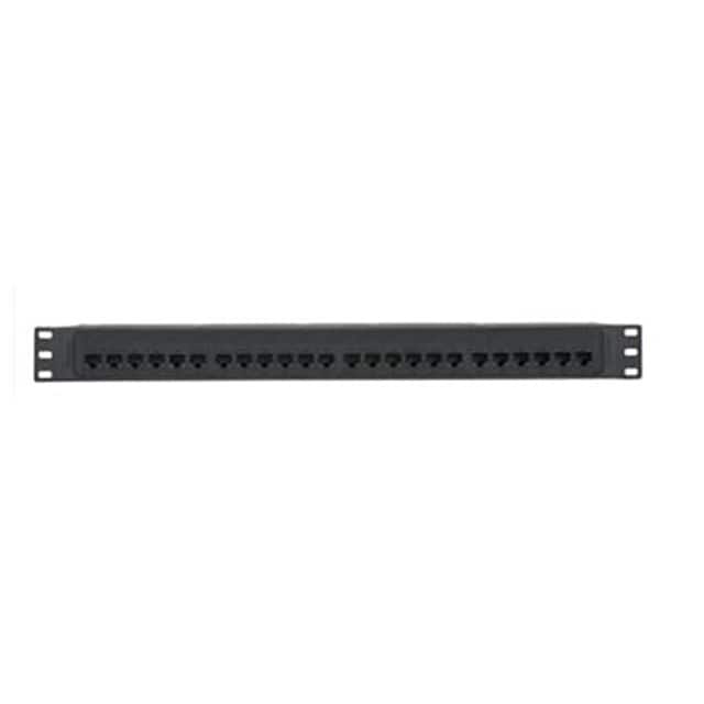 NK6PPN24P PATCH PANEL CAT6 24PORT BLK