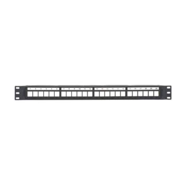 NKPP24P PATCH PANEL 24 PORT 1 ROW