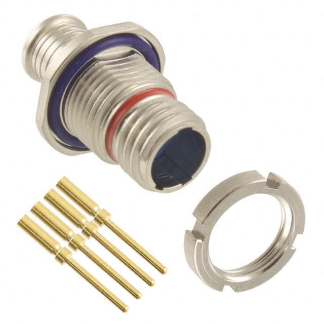 MKJ1A7F6-4PA CONN RCPT MALE 4POS GOLD CRIMP