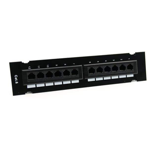PP-C6U8WMH12 CAT6 MINI NETWORK PATCH PANEL 11