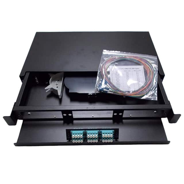 FT-1RU-24LC-MMOM3 1RU-PATCH-PAN-LOADED-W-ADAPTER-P