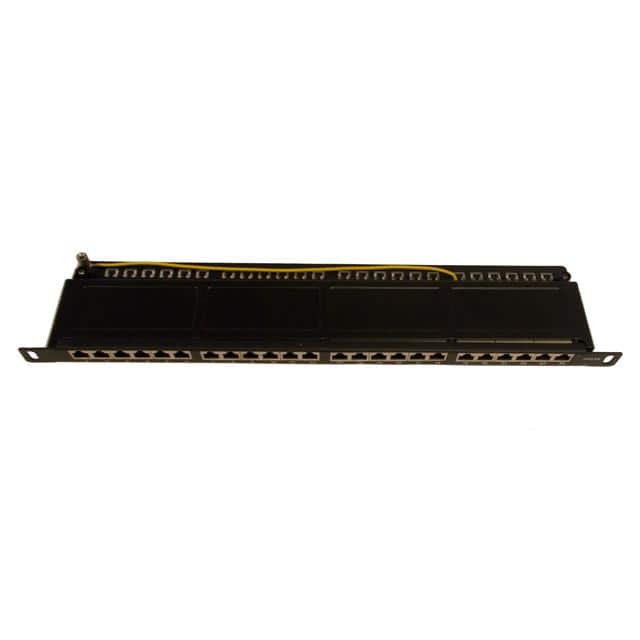 PP-C6AS8HUD24-H 0.5U, 24 PORT CAT6A NETWORK PATC