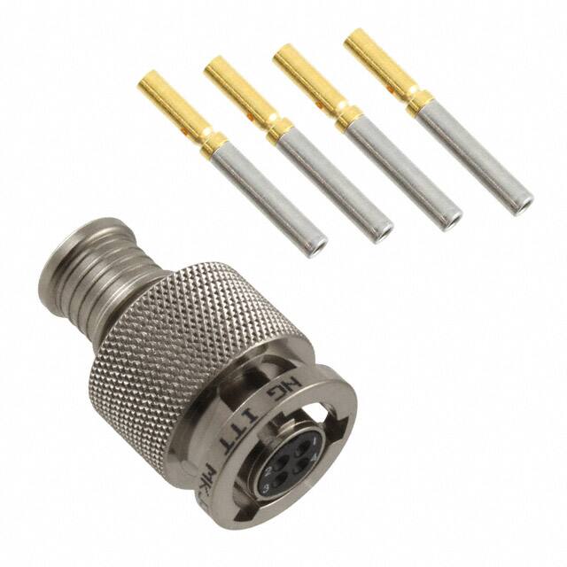 MKJ3A6F6-4SN CONN PLUG FMALE 4POS GOLD CRIMP