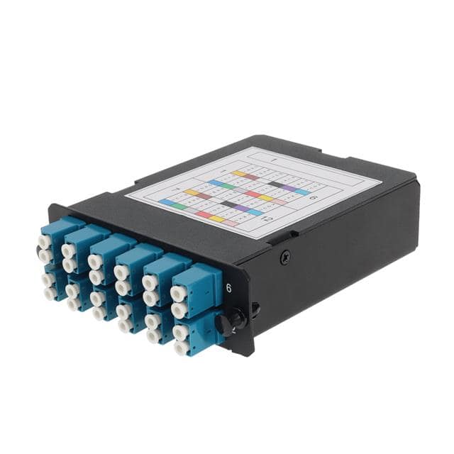 C-4BAYC124FMPA12LCDS2 4-Bay Cassette 24-Fiber MPO In,