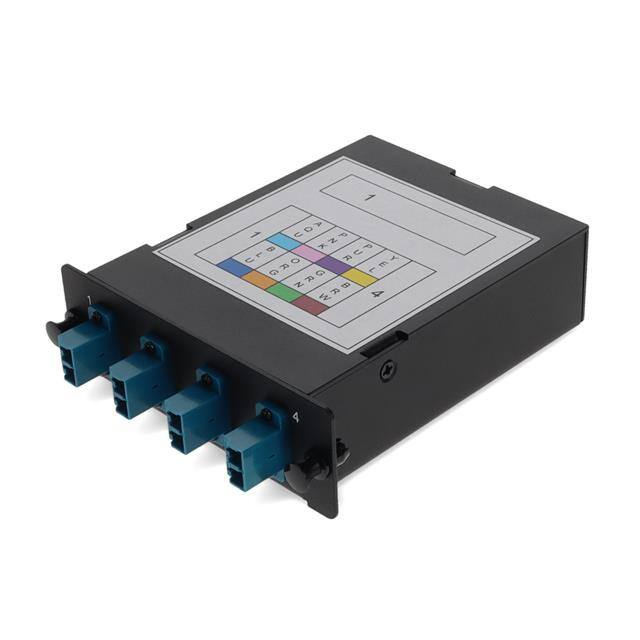 C-4BAYC1MP4LCDS2 4-Bay Cassette 12-Fiber MPO In,