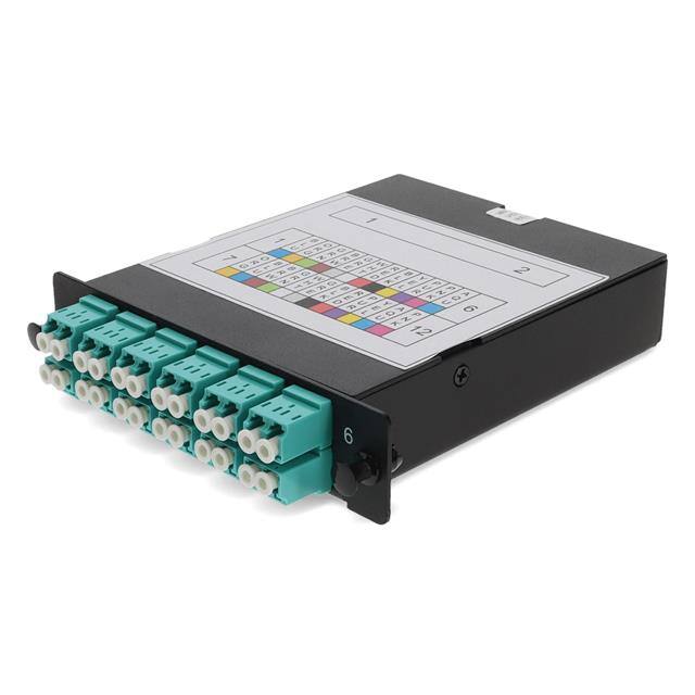 C-3BAYC2MP12LCDM3 Cassette for 3-Bay Patch Panel,