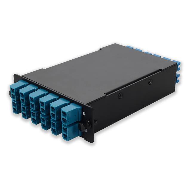 C-4BAYC12CSD12LCDS2 4-Bay Cassette 24-Fiber 12 Duple