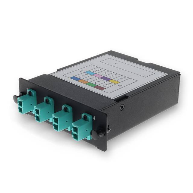 C-4BAYC1MP4LCDM4 4-Bay Cassette 12-Fiber MPO In,