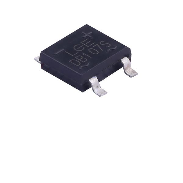 DB107S The DB107S is a bridge rectifier manufactured by SEP. It offers an average rectified current of 1A and a reverse voltage rating of 1kV.