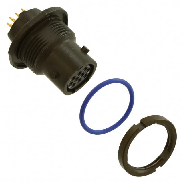 MKJ3C7W7-10DN CONN RCPT FMALE 10POS GOLD SLDR