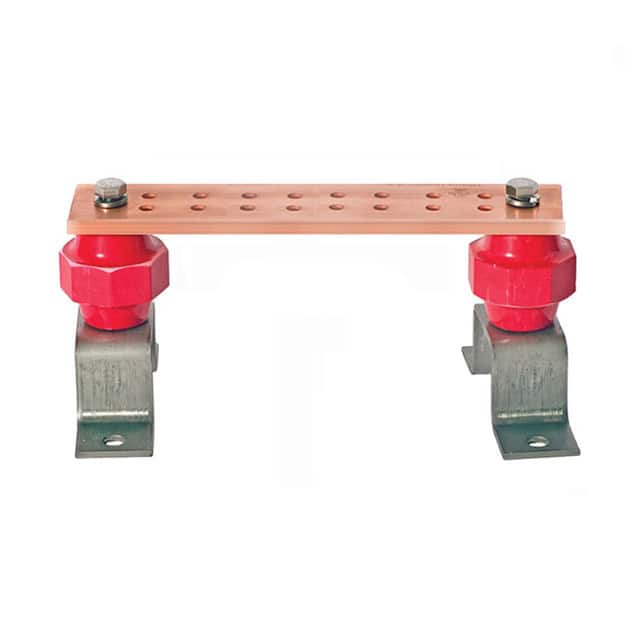 SCGB-1KT .25X2X10" GROUND BAR KIT 16 HOLE