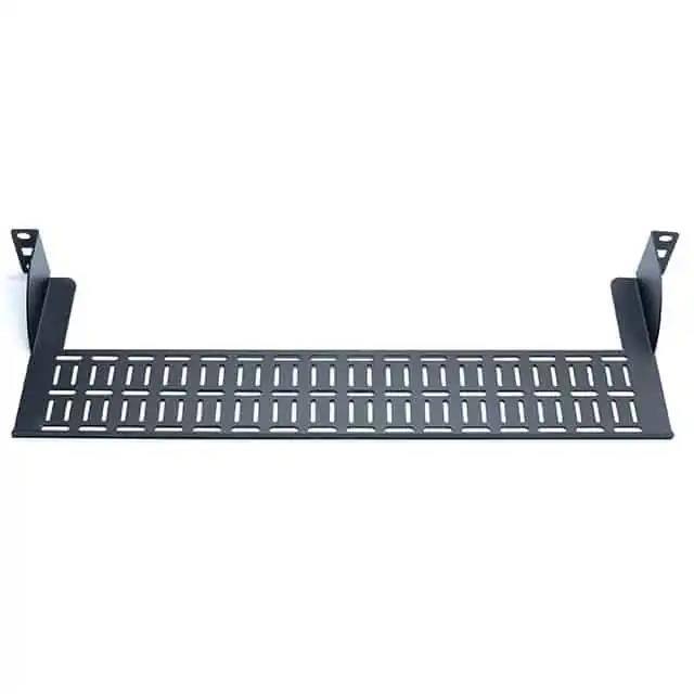 82-CLS08H-19"X6"X0U/1U 19X6" HZ ZEROU CBL MGR SHELF RND