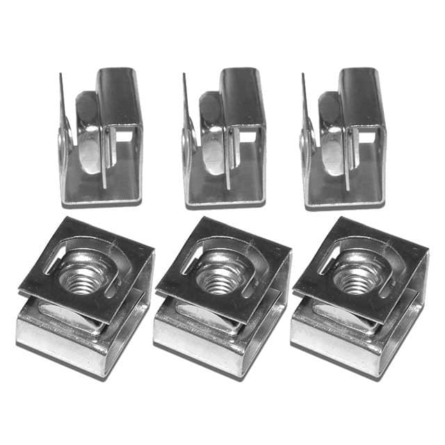 1421NP25 CLIP NUT STEEL 10-32 25/PK