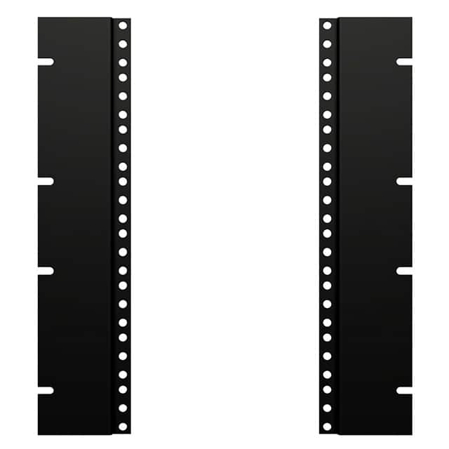 PBAS19003BK2 RACK ADAPTS 19 TO 24" BLACK 2U
