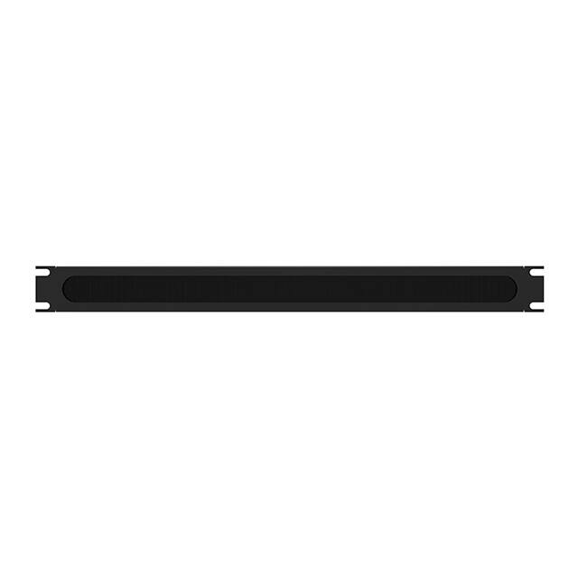BRP1UBK PANEL RACK BRUSHED BLK 1U