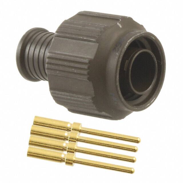 MKJ1A6W6-4PA CONN PLUG MALE 4POS GOLD CRIMP
