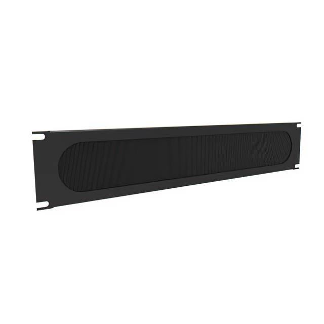 BRP2UBK 2U BRUSHED RACK PANEL