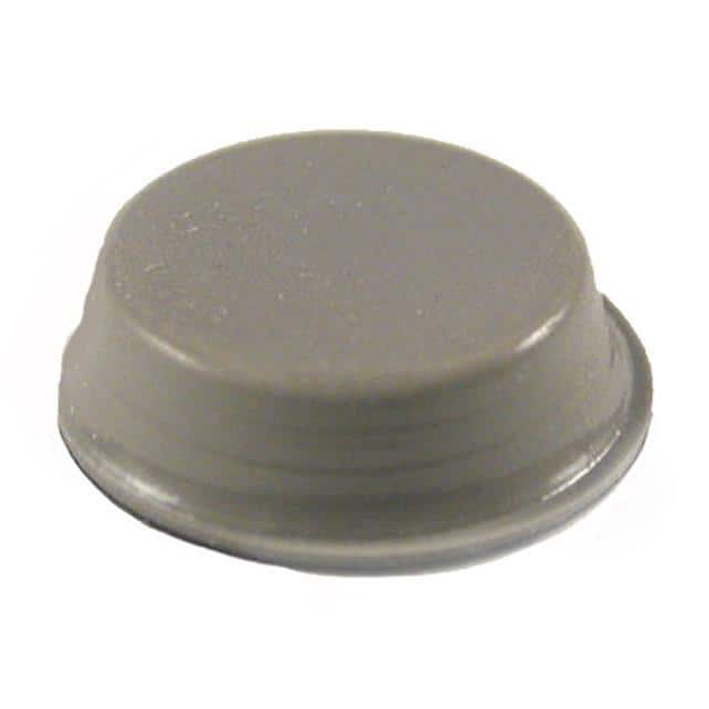 1421T2GY FEET RUBBER .5" X .14" GRY 1=24