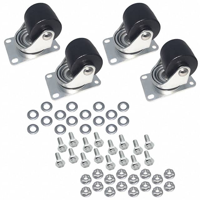 SRCASTER HEAVY DUTY ROLLING CASTER KIT