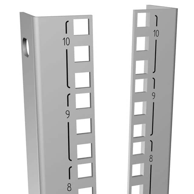C4PR77TZPL 44U EIA TAPPED 10-32 WIDE RAILS