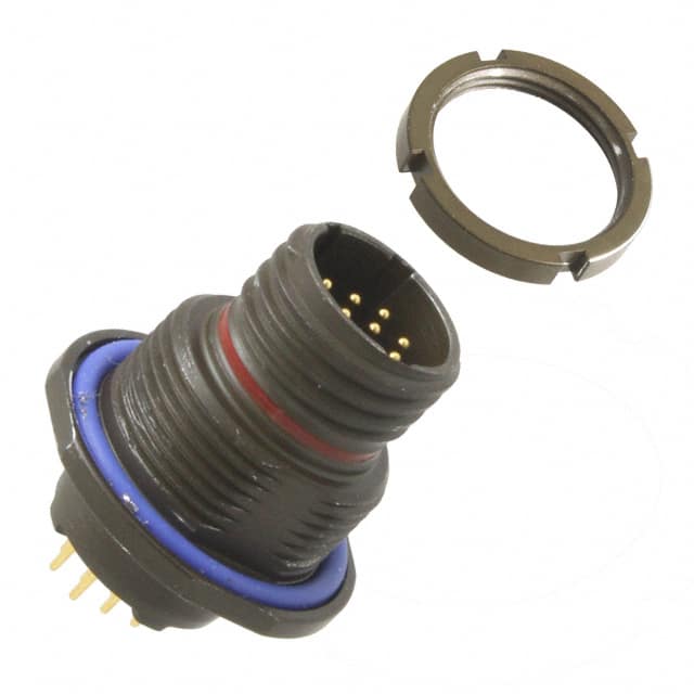 MKJ1C7W7-10BA CONN RCPT MALE 10POS GOLD SOLDER