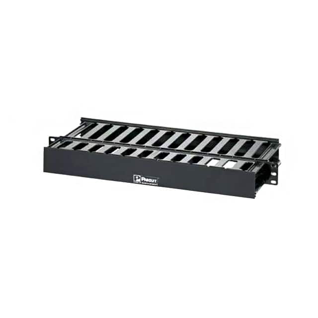WMPSE CABLE MANAGER HORIZ W/COVER 1ROW