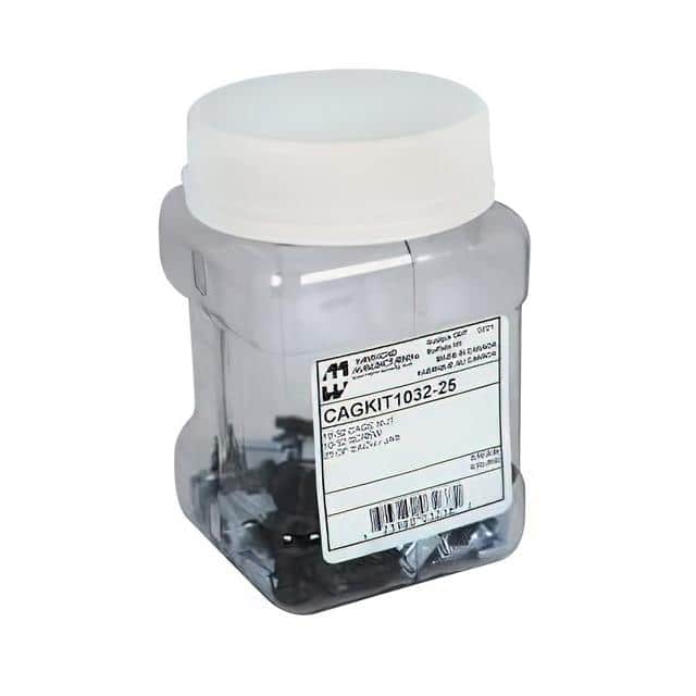 CAGKIT1032-25 25PK 10-32 CAGNUTS & SCREWS