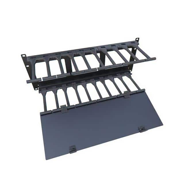 RB-HFMD4 4U FINGER MANAGER WITH DOOR