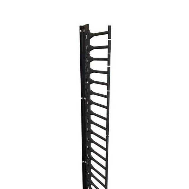 H1VFM52UBK 52U 24W H1 VERTICAL FINGER MGR