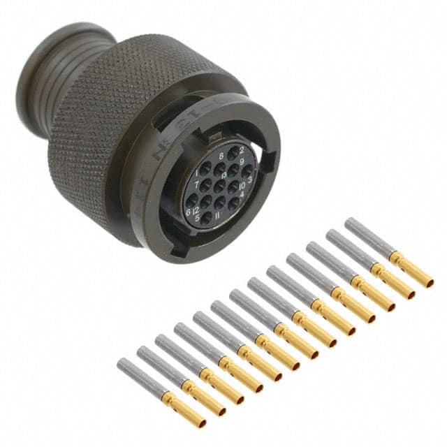 MKJ3A6W8-13SN CONN PLUG FMALE 13POS GOLD CRIMP