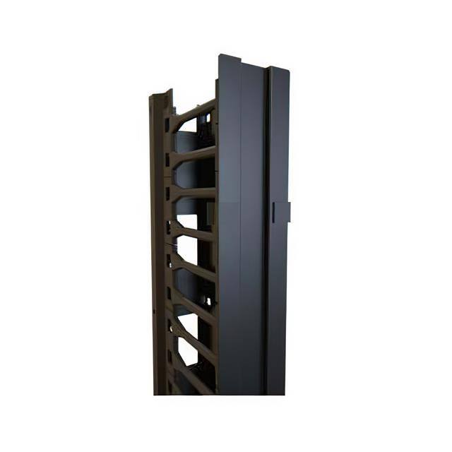 C4VFMC3042UBK 42U VERT FINGER MGR W/ COVER