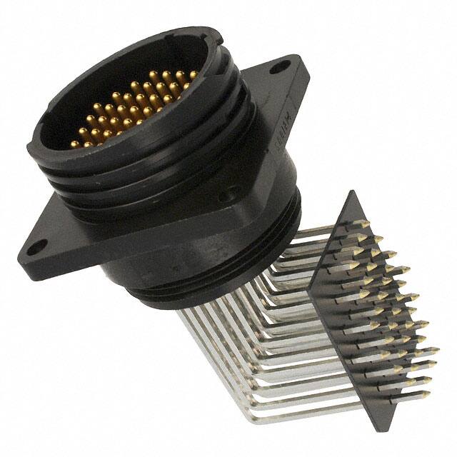 1776906-1 CONN RCPT MALE 37POS GOLD SOLDER