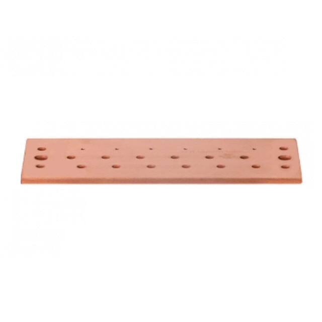 SCGB-4 4X10" GROUND BAR 22 OFFSET HOLES