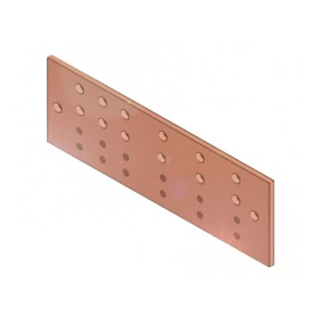 SCGB-6 4X12" GROUND BAR 24 HOLES