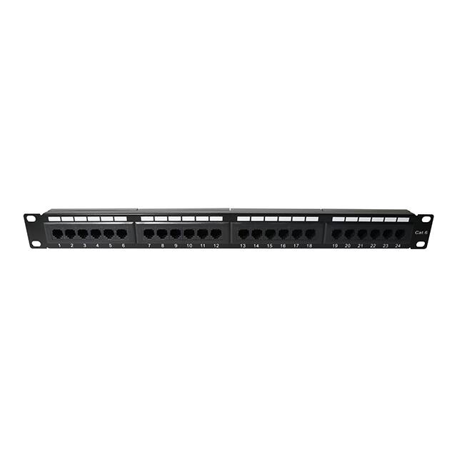 TPX38-C6H24-FU Panl CAT.6 UTP 19" 24prt 110 IDC