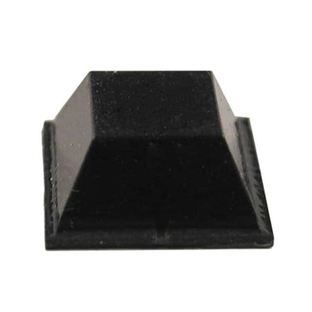 1421T5BK FEET RUBBER .44" X .20" BLK 1=24