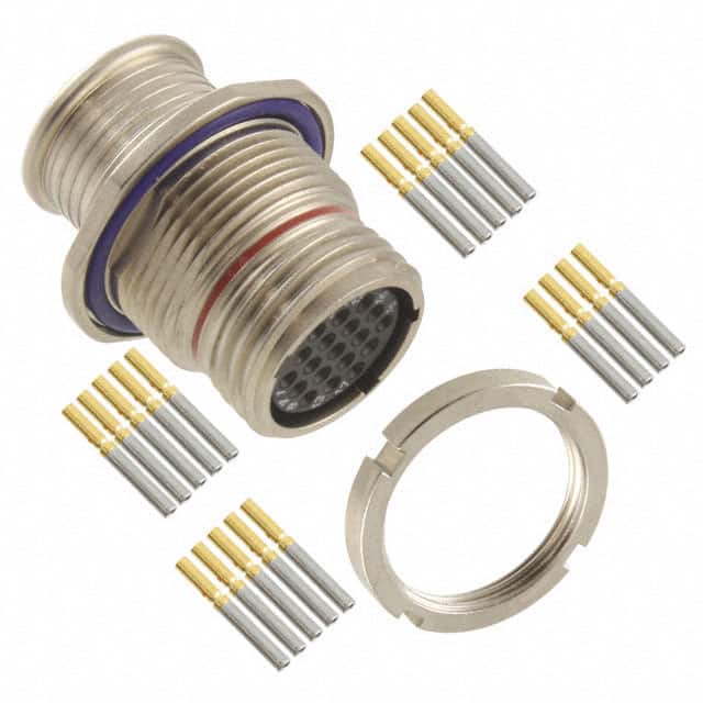 MKJ1A7F9-19SA CONN RCPT FMALE 19POS GOLD CRIMP