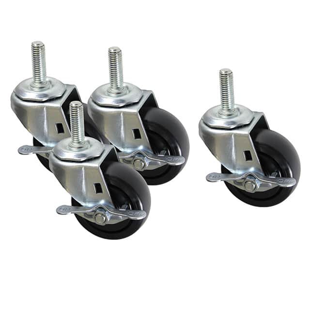RRLDCASTER CASTERS (4) LIGHT DUTY