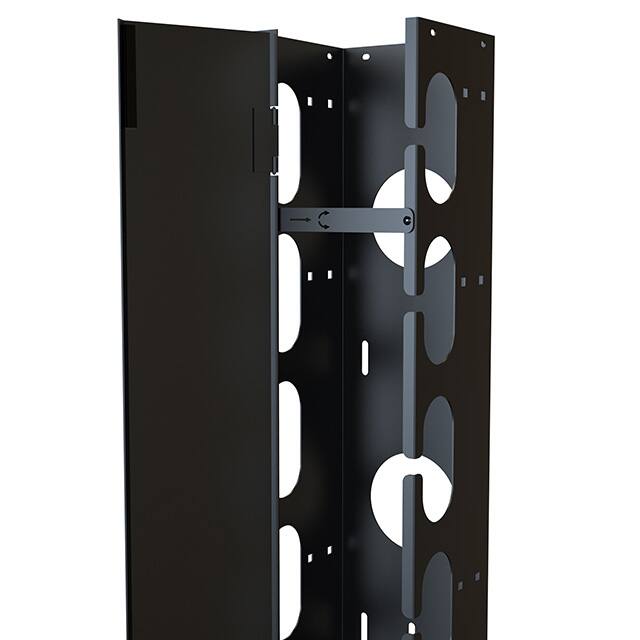 RB-VCM44 CABLE MGR VERT W/DOOR 82"