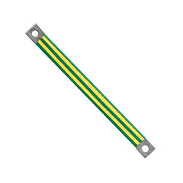 BS101245 STRAP BRAIDED BONDING 1HOLE