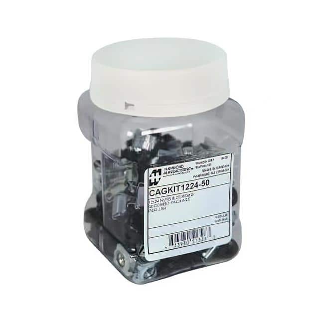 CAGKIT1224-50 50PK 12-24 CAGNUTS & SCREWS